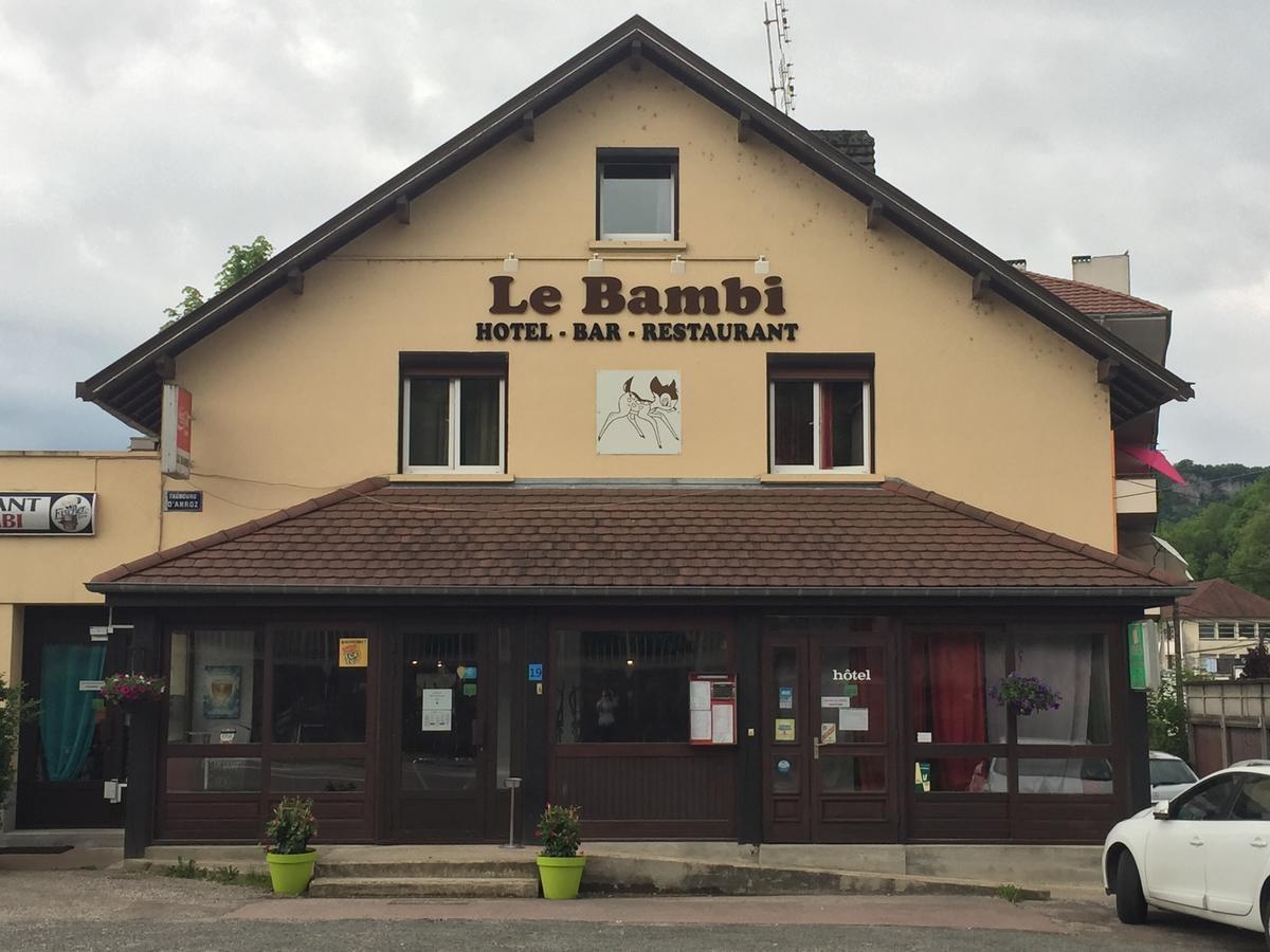 Hotel Le Bambi Baume-les-Dames Kültér fotó